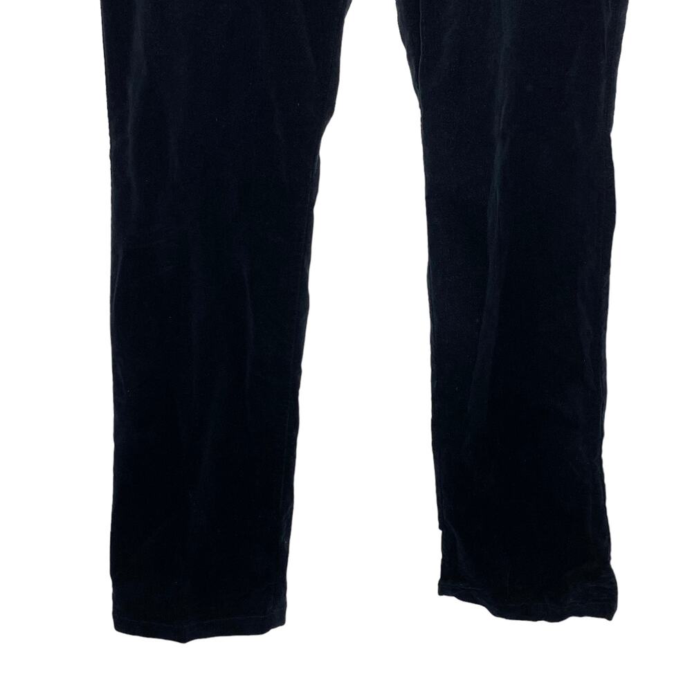 Sonia Bogner Womens Size 14 Long Tall Black Pants Cotton Stretch - Picture 4 of 9